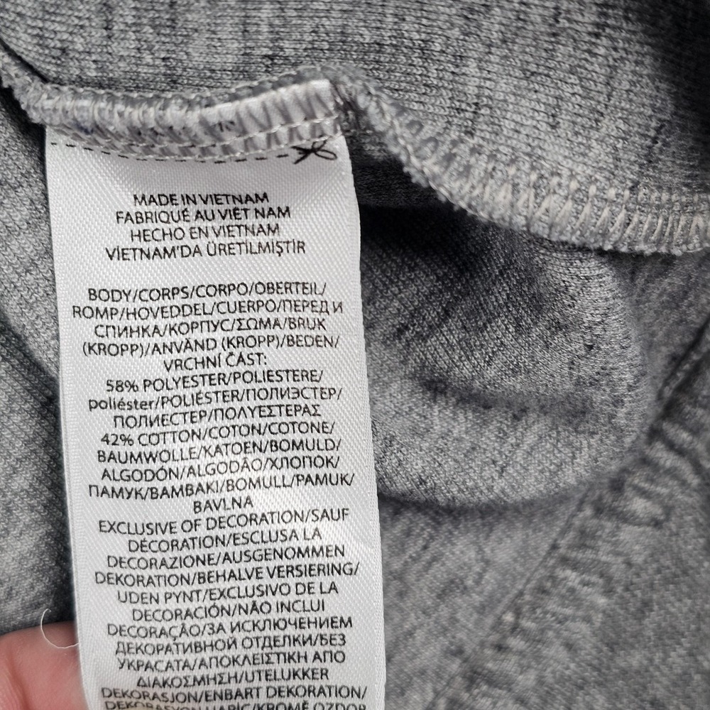 Polo Ralph Lauren Hoodie Mens 4XB Gray Full Zip Sweatshirt Embroidered Pony‎ - Picture 9 of 13